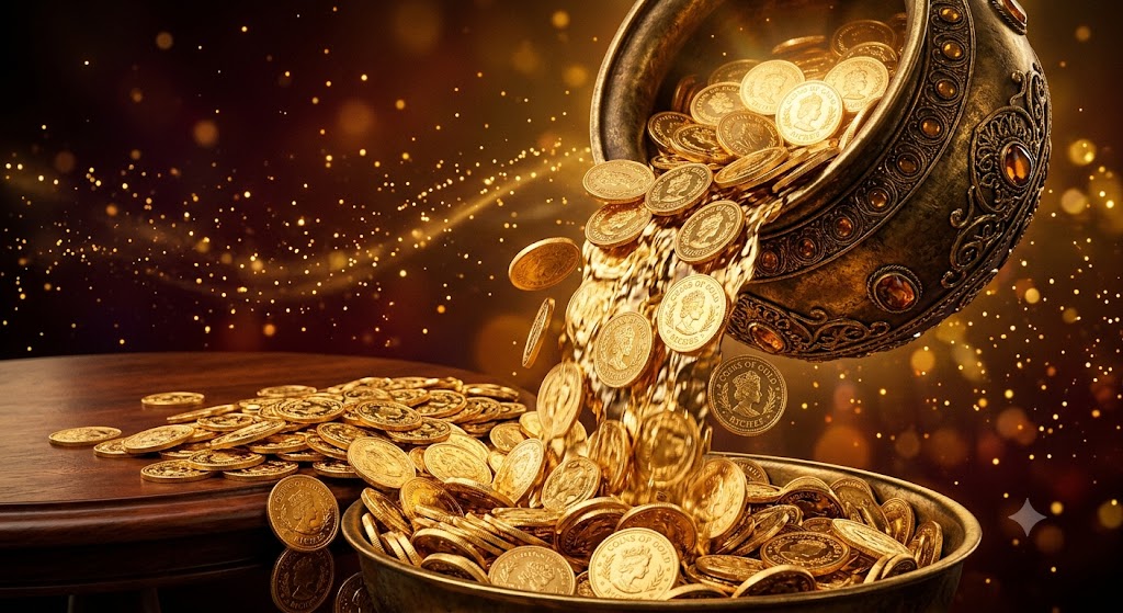 Coins of Gold progressive slot DDDJILI ACE